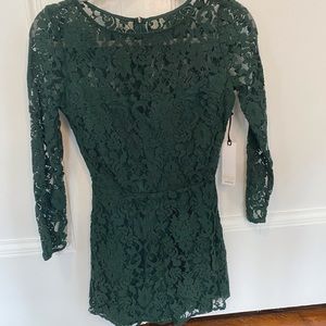BB Dakota Green Romper